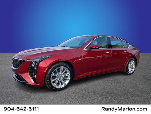 Radiant Red 2026 Cadillac CT5 Premium Luxury RWD Sedan Rear-Wheel Drive Automatic