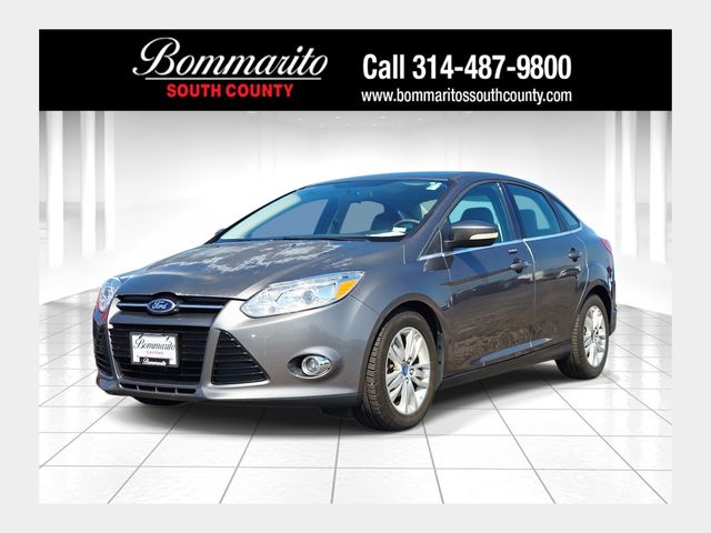 Sterling Gray Metallic 2012 Ford Focus Sedan Front-Wheel Drive 6-Speed Automatic