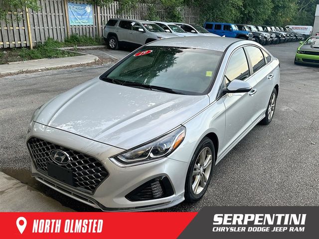 Symphony Silver 2019 Hyundai Sonata SEL FWD Sedan Front-Wheel Drive 6-Speed Automatic