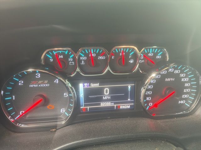 2014 Black Chevrolet Silverado 1500 LT 4X4 Truck