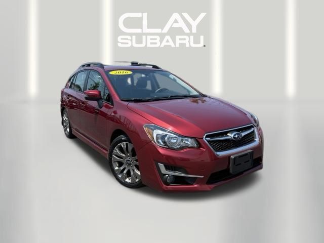 Venetian Red Pearl 2016 Subaru Impreza Hatchback All-Wheel Drive Continuously Variable Transmission