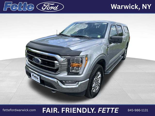 Iconic Silver Metallic 2021 Ford F-150 Pickup Truck Four-Wheel Drive Automatic