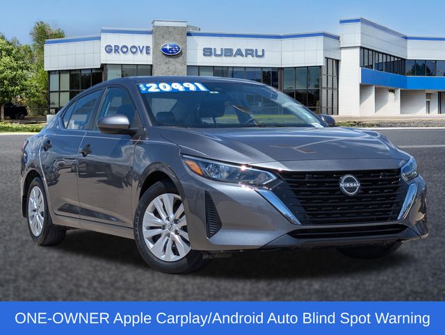 Gray (Gun Metallic) 2024 Nissan Sentra Sedan Front-Wheel Drive Continuously Variable Transmission