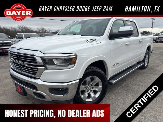 Bright White Clearcoat 2022 RAM 1500 Pickup Truck Four-Wheel Drive 8-Speed Automatic