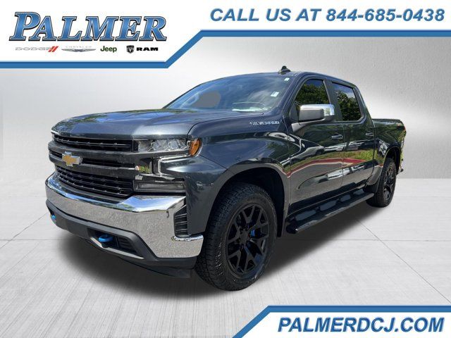 Shadow Gray Metallic 2022 Chevrolet Silverado 1500 Pickup Truck Four-Wheel Drive 8-Speed Automatic