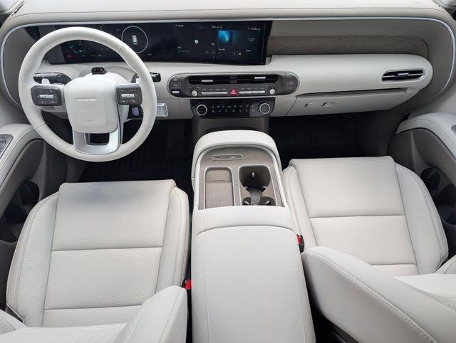 2026 Hyundai Palisade Hybrid Blue SEL Premium White at DeMontrond Gulf Freeway