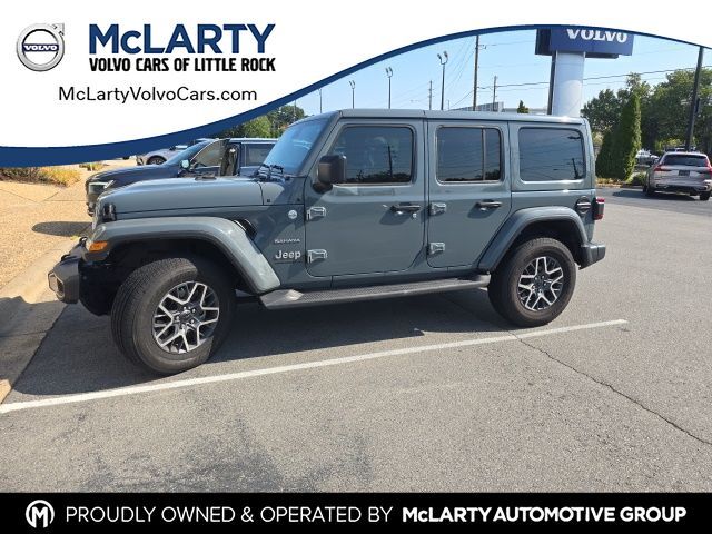 Anvil Clear Coat 2024 Jeep Wrangler SUV / Crossover Four-Wheel Drive 8-Speed Automatic