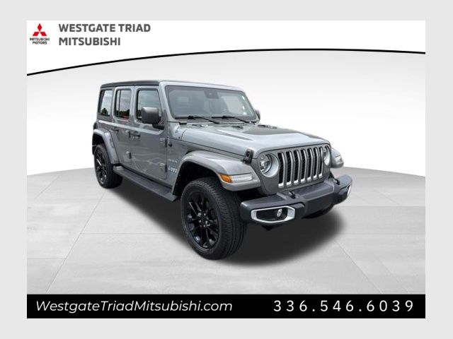 Sting-Gray Clearcoat 2021 Jeep Wrangler 4xe Sahara 4WD SUV / Crossover Four-Wheel Drive 8-Speed Automatic