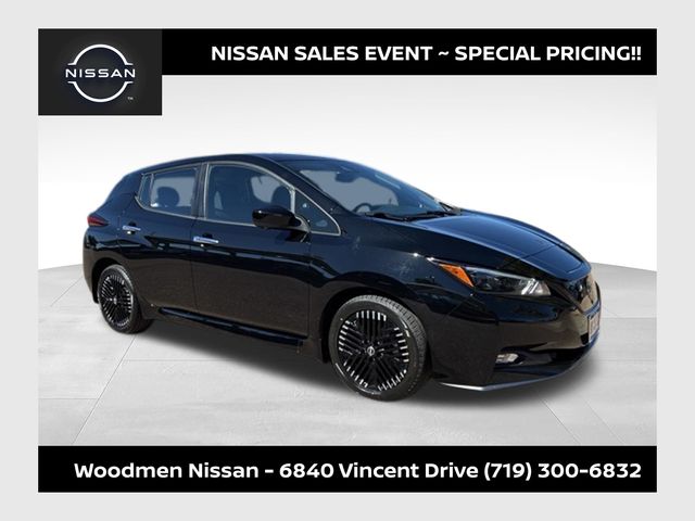Super Black 2025 Nissan LEAF Hatchback Front-Wheel Drive Automatic