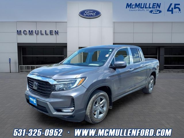 Lunar Silver Metallic 2023 Honda Ridgeline Pickup Truck All-Wheel Drive 9-Speed Automatic