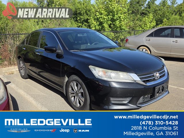 Black 2015 Honda Accord Sedan Front-Wheel Drive Continuously Variable Transmission