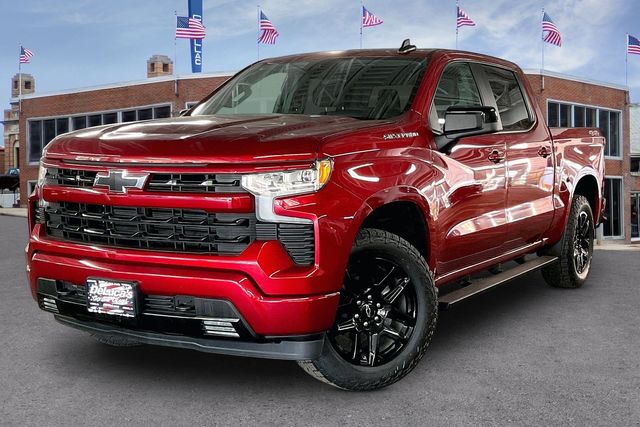 Radiant Red Tintcoat 2024 Chevrolet Silverado 1500 Pickup Truck Four-Wheel Drive Automatic