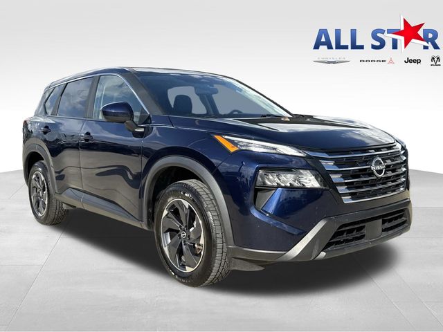 Deep Ocean Blue Pearl 2025 Nissan Rogue SV FWD SUV / Crossover Front-Wheel Drive Continuously Variable Transmission