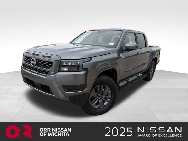 Gray (Gun Metallic) 2026 Nissan Frontier Pickup Truck Four-Wheel Drive 9-Speed Automatic Overdrive