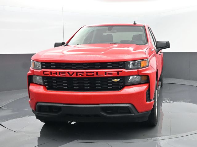 2021 Red Hot Chevrolet Silverado 1500 Custom 4X4 Truck