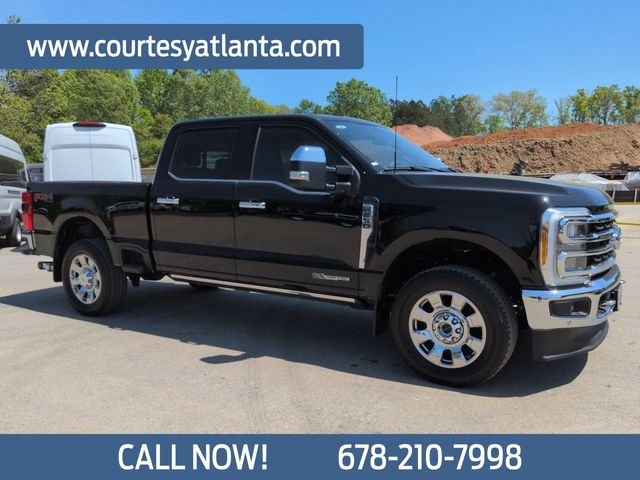 Agate Black Metallic 2023 Ford F-250 Super Duty Pickup Truck Four-Wheel Drive Automatic