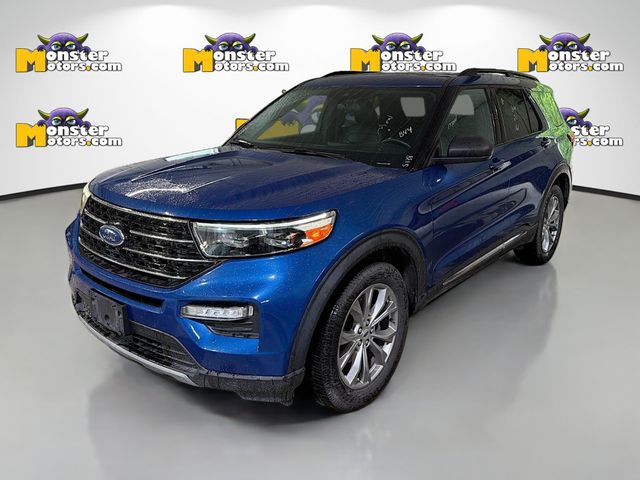 Blue 2020 Ford Explorer SUV / Crossover All-Wheel Drive Automatic