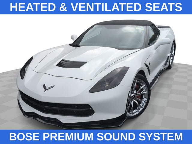 Arctic White 2016 Chevrolet Corvette Convertible Rear-Wheel Drive 8-Speed Automatic