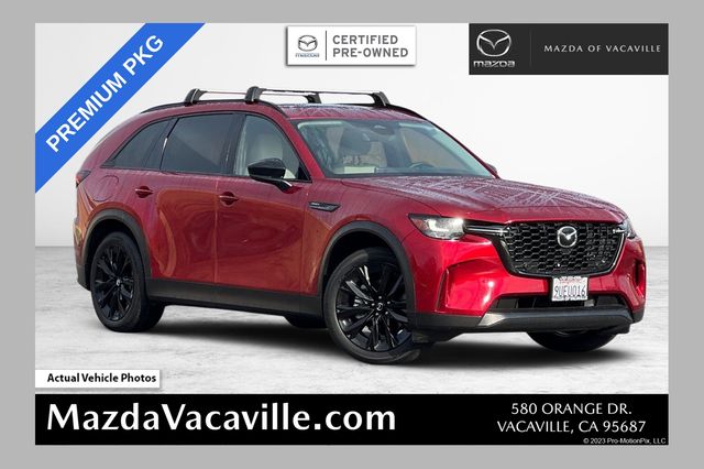 Soul Red Crystal Metallic 2025 Mazda CX-90 PHEV Premium Sport AWD SUV / Crossover All-Wheel Drive 8-Speed Automatic