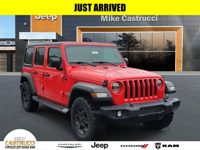 Firecracker Red Clearcoat 2018 Jeep Wrangler Unlimited Sport S 4WD SUV / Crossover Four-Wheel Drive 8-Speed Automatic