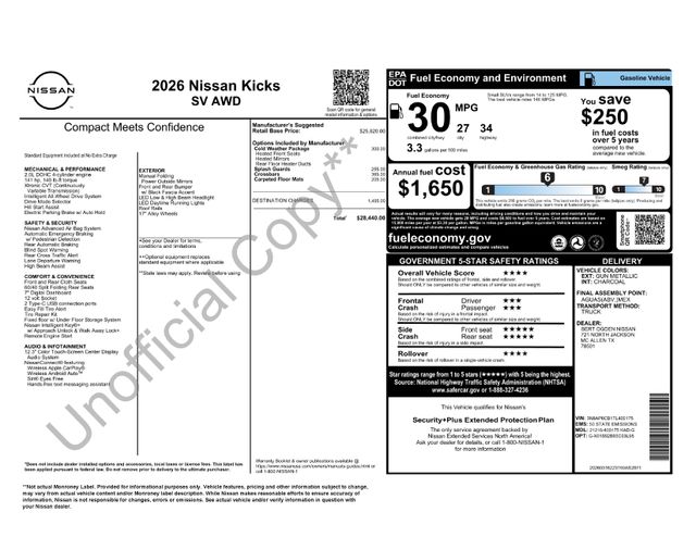 Certified Used 2026 Gray Nissan SV image 32