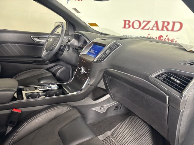 2020 Star White Metallic Tri-Coat Ford Edge ST AWD SUV