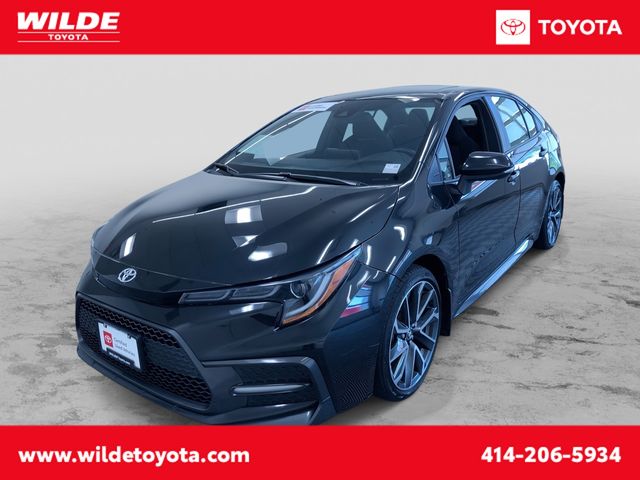 Black Sand Pearl 2022 Toyota Corolla Sedan Front-Wheel Drive Continuously Variable Transmission