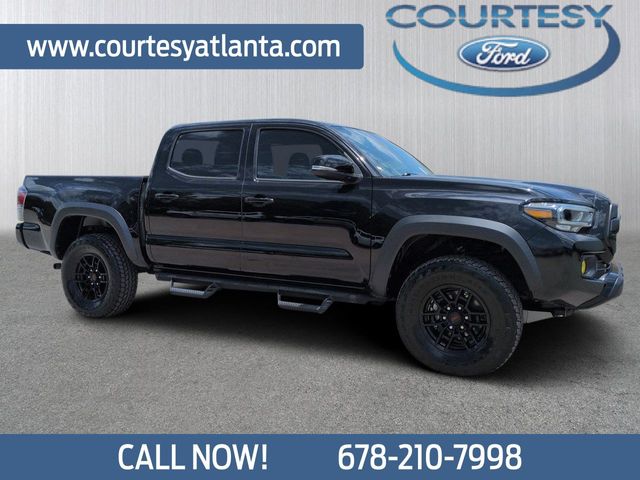 Midnight Black Metallic 2020 Toyota Tacoma Pickup Truck Four-Wheel Drive 6-Speed Automatic