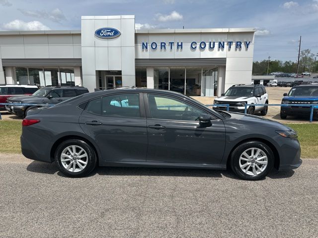 Gray 2025 Toyota Camry LE FWD Sedan Front-Wheel Drive Continuously Variable Transmission