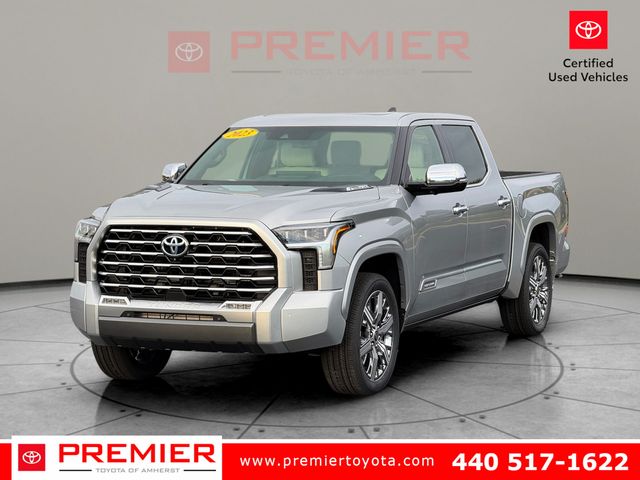 Celestial Silver Metallic 2023 Toyota Tundra Hybrid Pickup Truck Four-Wheel Drive Automatic