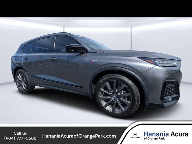 Liquid Carbon Metallic 2025 Acura MDX SUV / Crossover All-Wheel Drive Automatic
