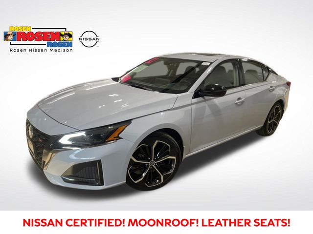 Gray Sky Pearl 2024 Nissan Altima 2.5 SR FWD Sedan Front-Wheel Drive Continuously Variable Transmission