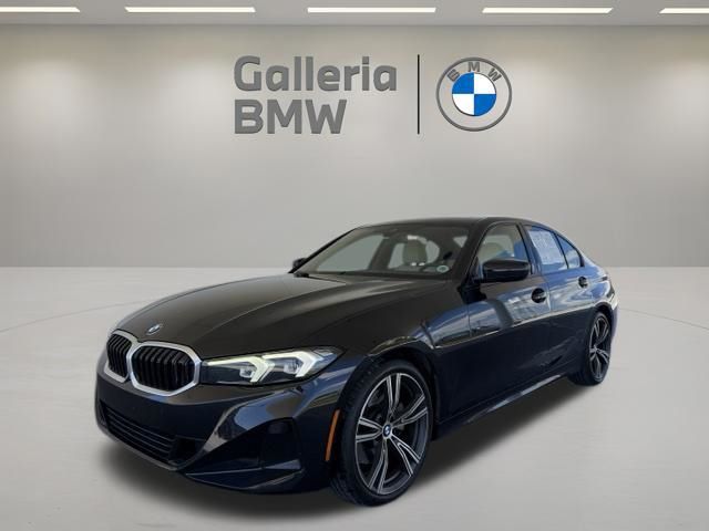 Black Sapphire Metallic 2023 BMW 3 Series Sedan Rear-Wheel Drive 8-Speed Automatic