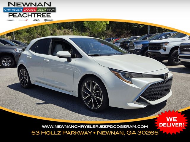 White (Blizzard Pearl) 2019 Toyota Corolla Hatchback XSE FWD Hatchback Front-Wheel Drive Continuously Variable Transmission