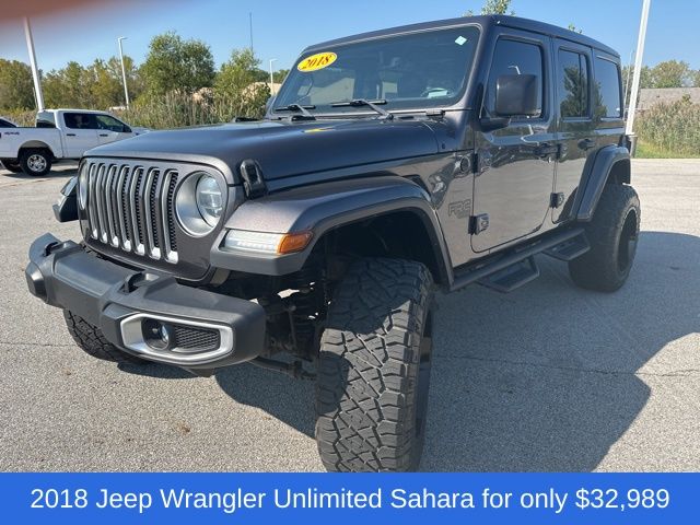 2018 Jeep Wrangler Unlimited Sahara 13