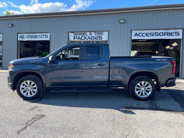 2021 Chevrolet Silverado 1500 Custom - Shadow Gray Metallic exterior view 4