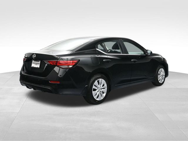 2025 Super Black Nissan Sentra S FWD Sedan