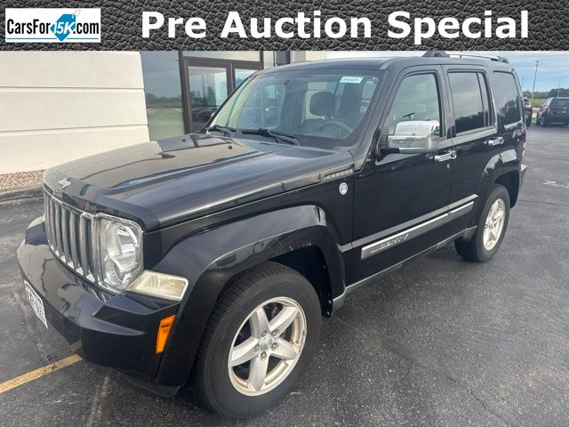 Brilliant Black Crystal Pearlcoat 2012 Jeep Liberty SUV / Crossover Four-Wheel Drive 4-Speed Automatic