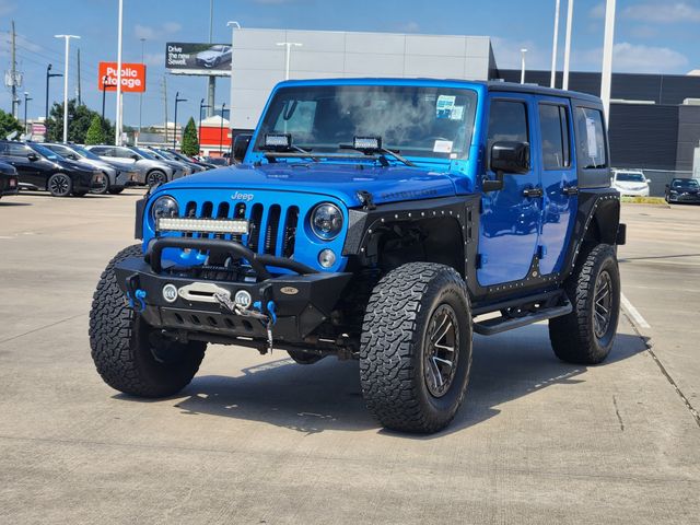 2016 Jeep Wrangler Unlimited Rubicon Blue at Joe Myers Mazda Kia