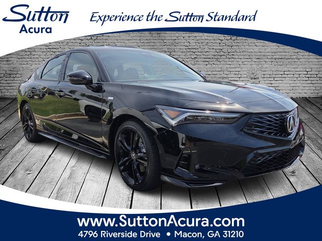 Majestic Black Pearl 2026 Acura Integra FWD with Technology and A-SPEC Package Sedan Front-Wheel Drive 6-Speed Manual