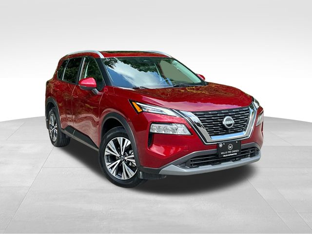 Red (Scarlet Ember Tintcoat) 2022 Nissan Rogue SV AWD SUV / Crossover All-Wheel Drive Continuously Variable Transmission