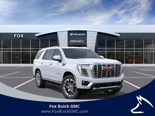 Glacier White Tricoat 2026 GMC Yukon Denali 4WD SUV / Crossover Four-Wheel Drive Automatic