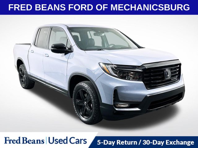Blue 2022 Honda Ridgeline Pickup Truck All-Wheel Drive 9-Speed Automatic