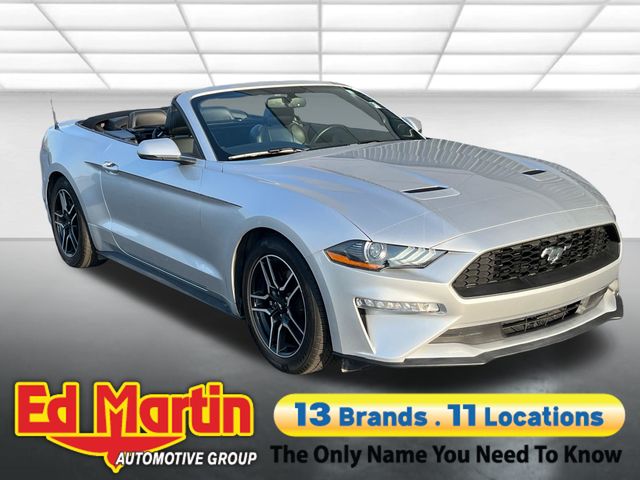 Ingot Silver 2018 Ford Mustang Convertible Rear-Wheel Drive Automatic