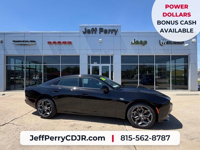 Diamond Black Crystal Pearlcoat 2026 Dodge Charger Sedan All-Wheel Drive 8-Speed Automatic