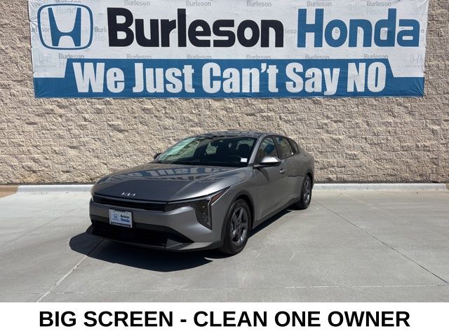 Steel Gray 2025 Kia K4 LXS FWD Sedan Front-Wheel Drive Continuously Variable Transmission