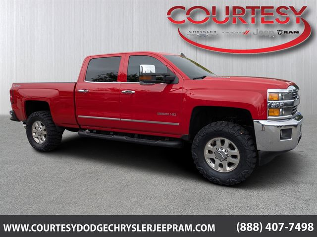 Victory Red 2015 Chevrolet Silverado 2500HD Pickup Truck Four-Wheel Drive 6-Speed Automatic