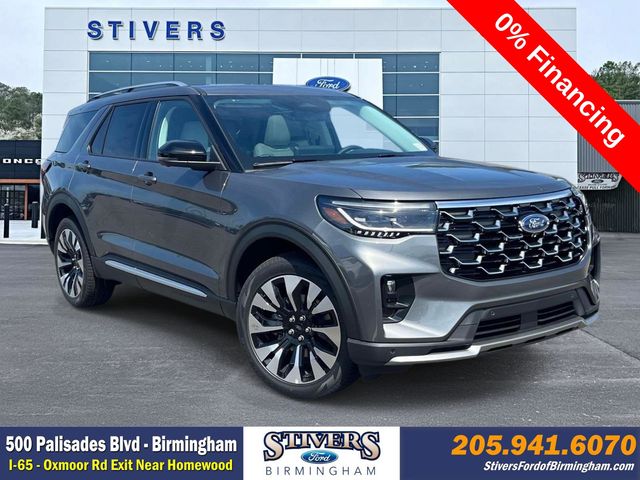 Gray Metallic 2026 Ford Explorer SUV / Crossover All-Wheel Drive Automatic
