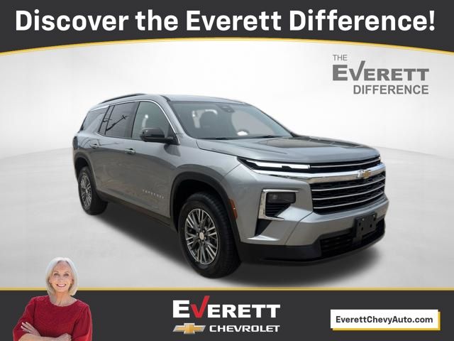 Sterling Gray Metallic 2024 Chevrolet Traverse LT FWD SUV / Crossover Front-Wheel Drive Automatic