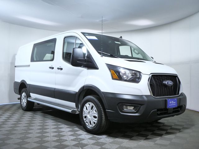 Oxford White 2025 Ford Transit Cargo Van Rear-Wheel Drive